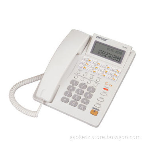 Recording function automatic and manual choice business phone for hotel